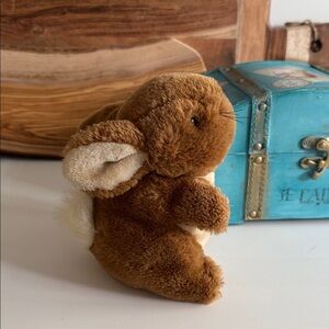 Eden Peter Rabbit Frederick Warne Plush VTG Animal Lovey Toy 7”